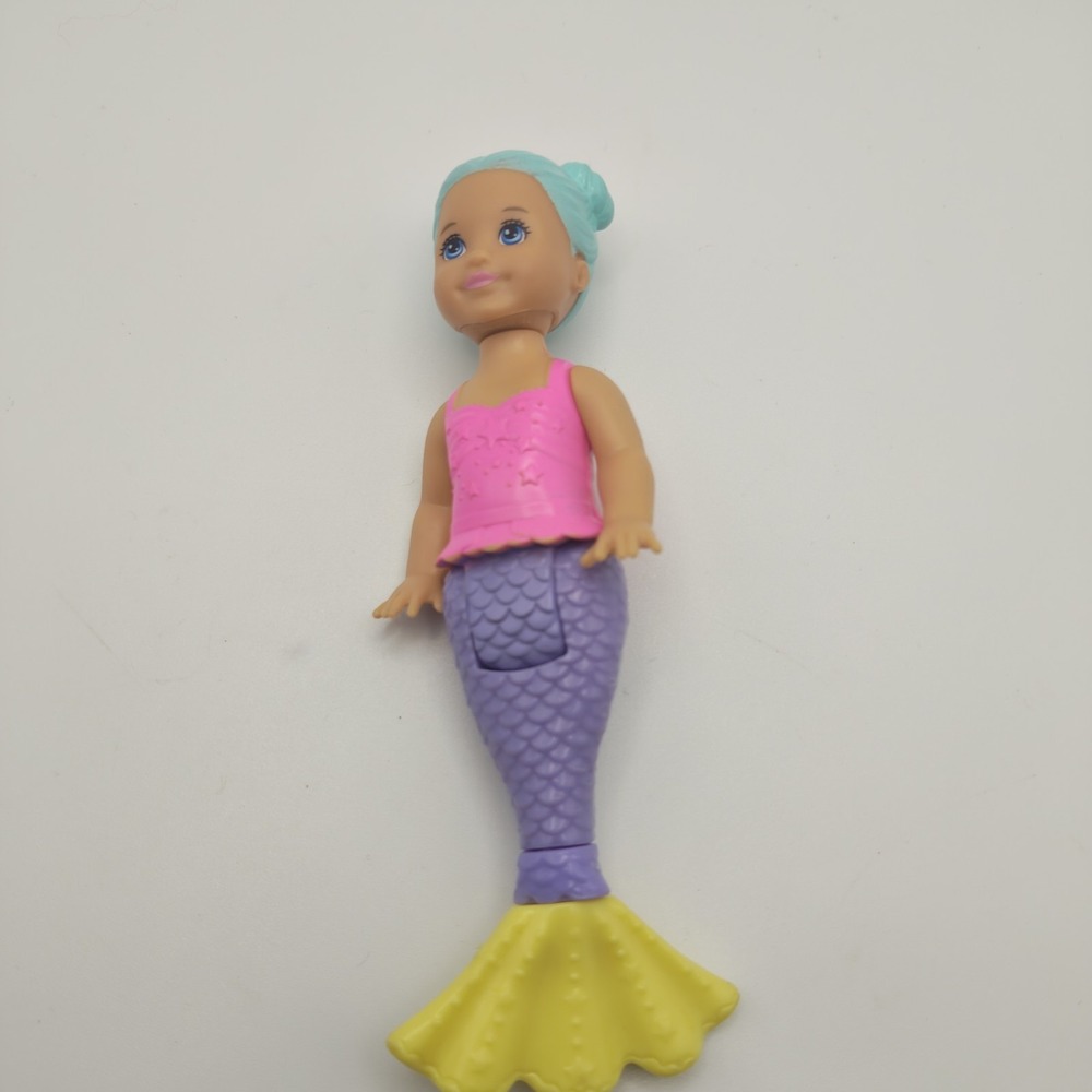 Barbie Kelly Doll Mermaid Molded Hair Blue Chelsea Rare HTF